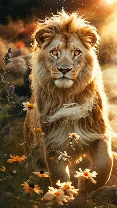 The Greatest Lion 🐆 In THE JUNGLE KING 👑 #lion #king #bigcat #shorts #foryou #trending #fyp #animals