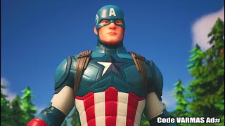 Captain America Showcase with Grand Salute Emote
