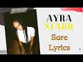 Ayra - Starr - SARE (Music Lyrics)