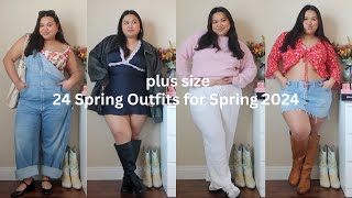 24 plus size spring outfits for spring 2024