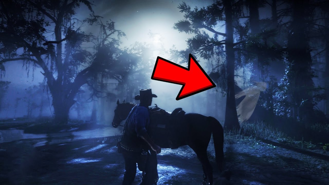 Creepy Haunted Forest In Red Dead Redemption 2 RDR2 Easter Eggs creepy-haunted-forest-in-red-dead-redemption-2-rdr2-easter-eggs