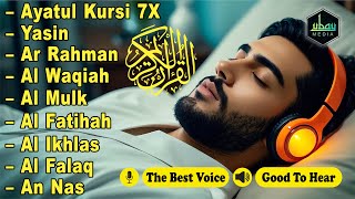 Download Lagu Quran Recitation in A Peaceful Voice I Alfatiha, Ayat AlKursi, Yasiin, AlWaqiah, Arrahman, Alaa Aqel MP3