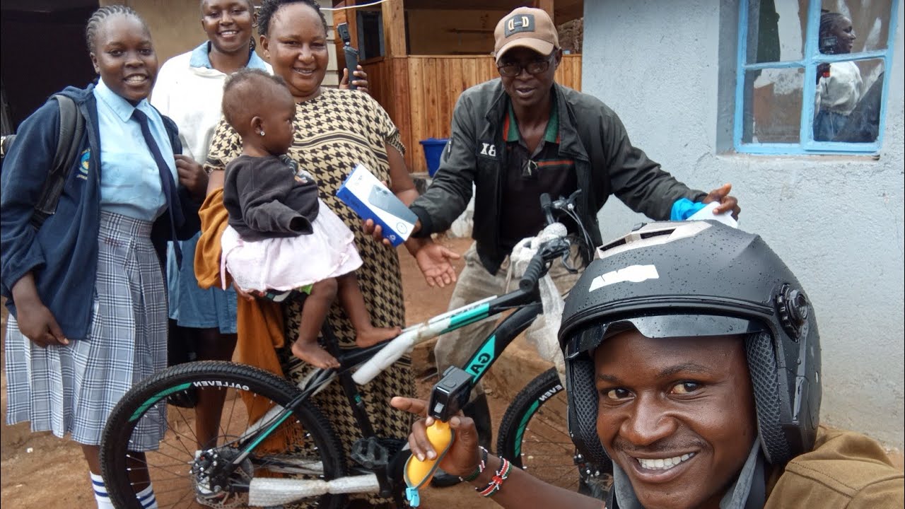 Surprise!!! Bought Brand New Bicycle And Phone For  Giveaway 