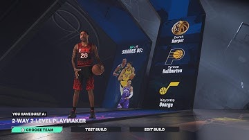NBA 2K25 POINT GUARD BUILD - 2-WAY 3-LEVEL PLAYMAKER (6