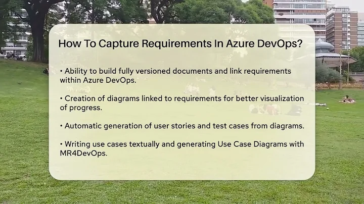 How To Capture Requirements In Azure DevOps? - Next LVL Programming