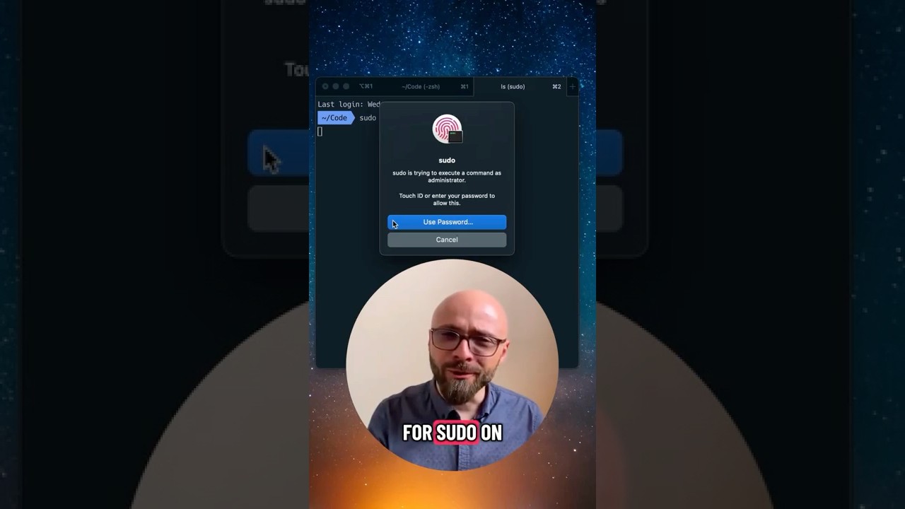 How To Use Touch ID for Sudo on macOS
