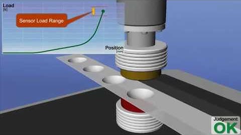 [Servo Press Application Example] Thermal Press Molding of Plastic Film