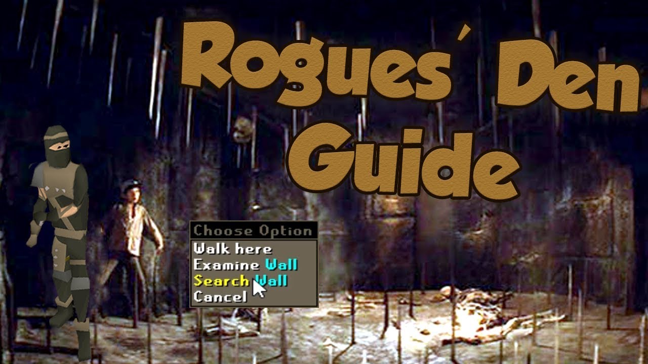 Rogues' Den Minigame - /v/scape