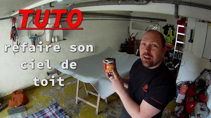 ASTUCE : REPARATION DU CIEL DE TOIT POUR 1 EUROS