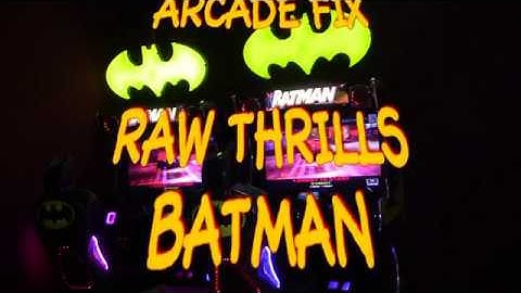 Sams Arcade Fix Batman Steering Wheel Button Replacement