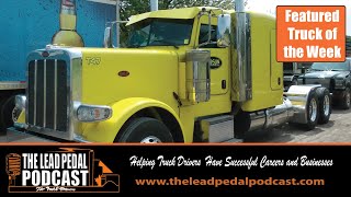 Featured Truck of the Week - Yellow Peterbilt