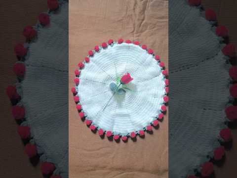 Viral crochet rose