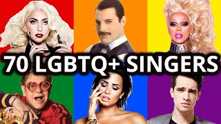 70 LGBTQ+ Singers!