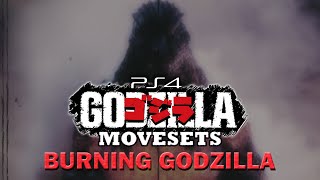Burning Godzilla Moveset - Godzilla The Game Ps4