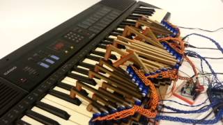 PianoBot - Winter Wonderland OMR
