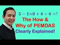 Basic Algebra: Order of Operations PEMDAS (aka BODMAS/BEDMAS/BIDMAS/GEMDAS/GEMS) Clearly Explained!
