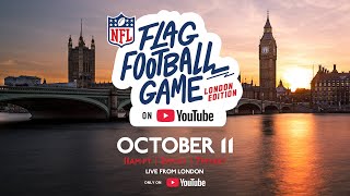 The NFL's Flag Football Game on YouTube: London Edition