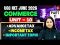 UGC NET Commerce | UGC NET Commerce Advance Tax &amp; Income Tax By Vibha Ma’am