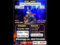 Free fire clash squad tournament  season 1  hp23rohit