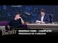 Programa do Porchat (completo) - Rodrigo Faro | 21/09/2016