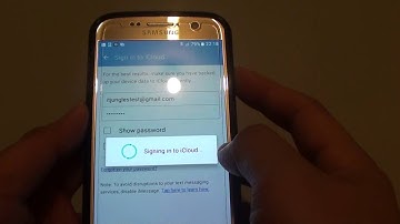 Samsung Galaxy S7: How to Transfer Data From iOS iCloud Backup