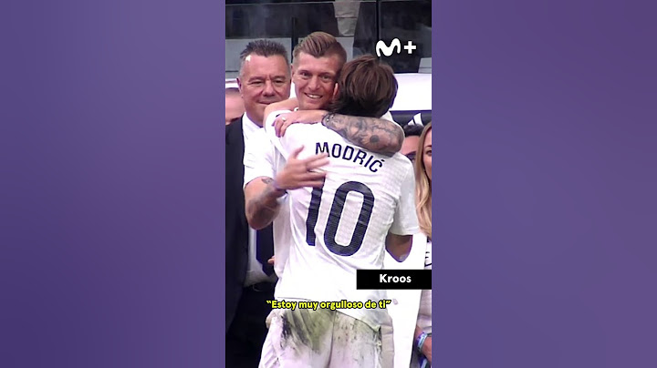Siempre serán Kroos y Modric #ElDíaDespués