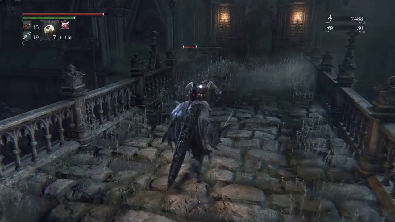Bloodborne Choir Intelligencer Edgar Mini Boss Fight (Hostile Hunter