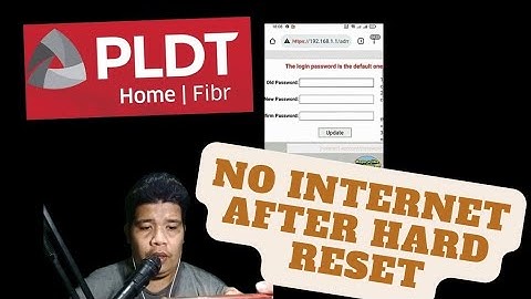 No INTERNET after HARD RESET on PLDT HOME FIBR | BlazefireTV React