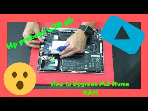 Hp ProBook 430 G6 How to Upgrade M 2 Nvme Pcie RAM Disassembly
