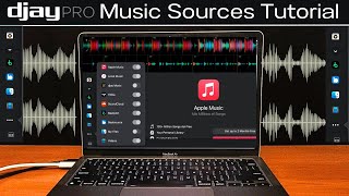 Djay Pro for Mac Music Sources Tutorial
