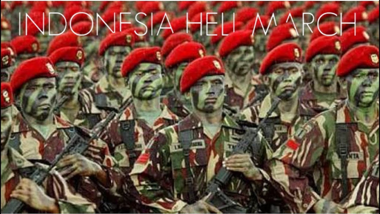Indonesian millitary HELL MARCH indonesia hell march YouTube