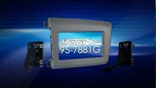 Metra HONDA CIVIC 2012 & UP 99-7881G dash kit