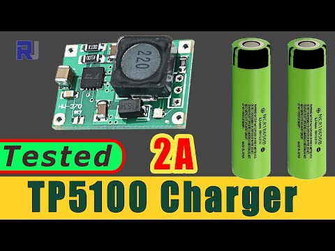 How to use TP5100 2A 8.4/4.2V 1S and 2S Lithium Battery Charger DIY
