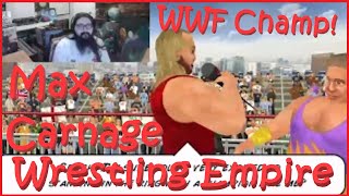 Max Carnage Modded Career Mode Continues! WWF World Heavyweight Champion! by IZZYD3XtEr Gaming 17 views 3 weeks ago 1 hour