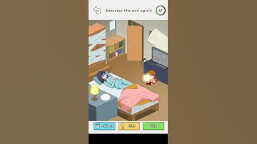 Tricky Mean   Brain puzzle   Level 31  Exorcise the evil spirit  #gameplay #walkthrough