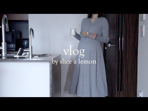 臨月妊婦/ひとり時間を満喫する日/夫と息子は帰省/米粉シフォン作り/料理vlog