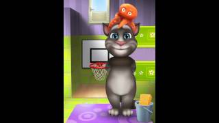 [My Talking Tom] Kyle sings Tricks Up My Sleve from the movie rainbow rocks screenshot 5
