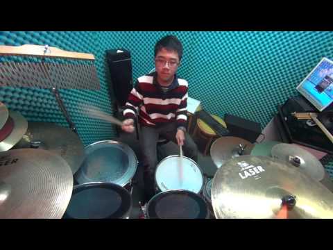 陳旻宏     告白氣球       drum Cover  莊漢章打擊工作室
