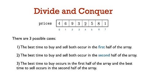 31251 Lec 5.2: Intro to Divide and Conquer