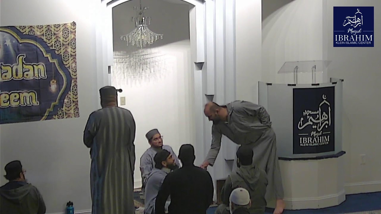 Masjid Ibrahim - 14th Ramadan- Isha Prayer & 15th Taraweeh