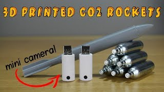 3D Printed CO2 Rockets with ONBOARD CAMERA! by Austin Blake 1,236,960 views 6 years ago 13 minutes, 8 seconds