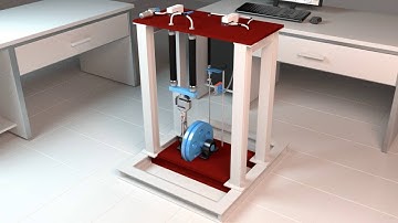 Pneumatic muscle system animation