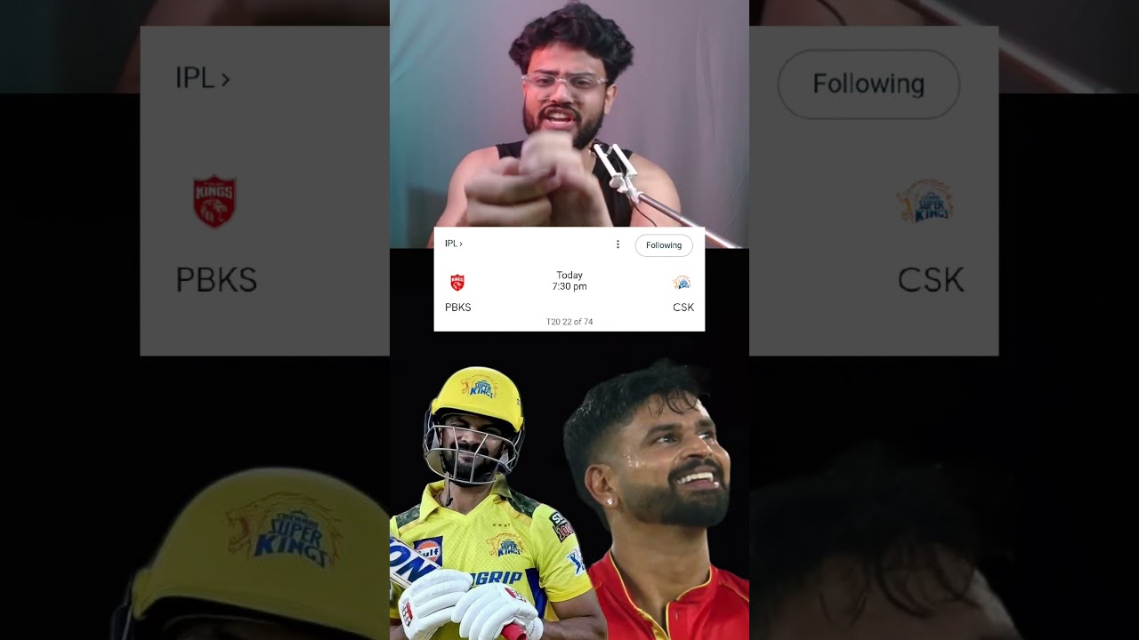 CSK vs PBKS - Match 22 Prediction - IPL 2025 🔥ft. MS Dhoni 