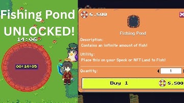 PIXELS︱The Day I Became a Pond Owner in Pixels!