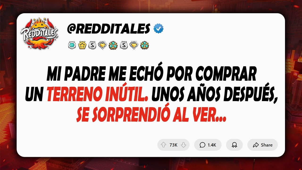 Mi padre me echó por comprar un terreno inútil. Unos años después, se sorprendió al ver...