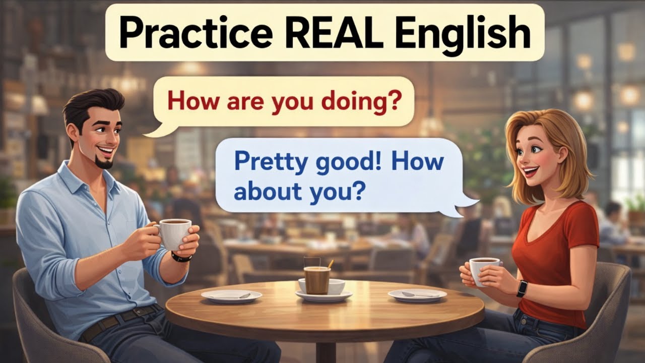 Easy English Conversations for Beginners Real-Life Dialogues to Speak with Confidence