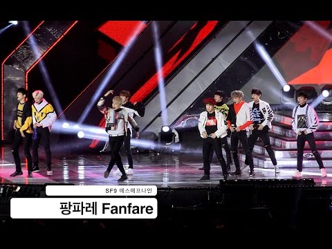 SF9 에스에프나인[4K 직캠]팡파레 Fanfare@20161023 Rock Music