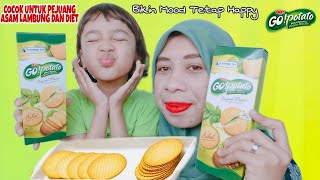 REVIEW GO POTATO BISKUIT KENTANG | CEMILAN SEHAT UNTUK PENDERITA ASAM LAMBUNG, BAGUS UNTUK DIET