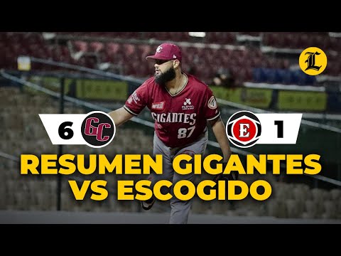 RESUMEN LEONES DEL ESCOGIDO VS GIGANTES DEL CIBAO | 01 DIC 2022 | SERIE REGULAR | LIDOM