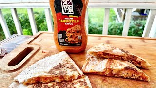 CHICKEN QUESADILLA!!! (Taco Bell copycat) by New England Fire Cookin 95 views 8 months ago 9 minutes, 44 seconds